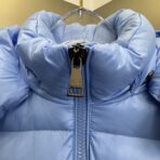 Moncler Down Jacket Baby Blue - Image 15