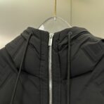 Fendi Puffer Jacket All-Over Embossed FF Logo Pattern - Image 6