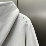 Balenciaga Logo-Embroidered Zip-Up Hoodie - Image 8