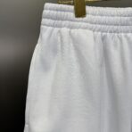Balenciaga Political Campaign cotton-jersey shorts in White - Image 5
