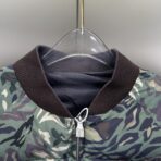 Louis Vuitton Reversible Puffer Jacket in the graphite colorway with the LV Camo motif - Image 7
