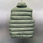 Moncler Contrin Down Vest Green - Image 3