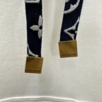 Louis Vuitton Cotton Hoodie in white, featuring a Monogram motif - Image 6