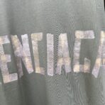 Balenciaga New Tape Type T-shirt Medium Fit in Haki - Image 14