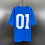 Balenciaga Basketball Series - Oversized T-shirt in Blue - Image 3