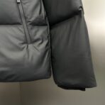 Prada Re-Nylon Hooded Down Jacket Black - Image 6