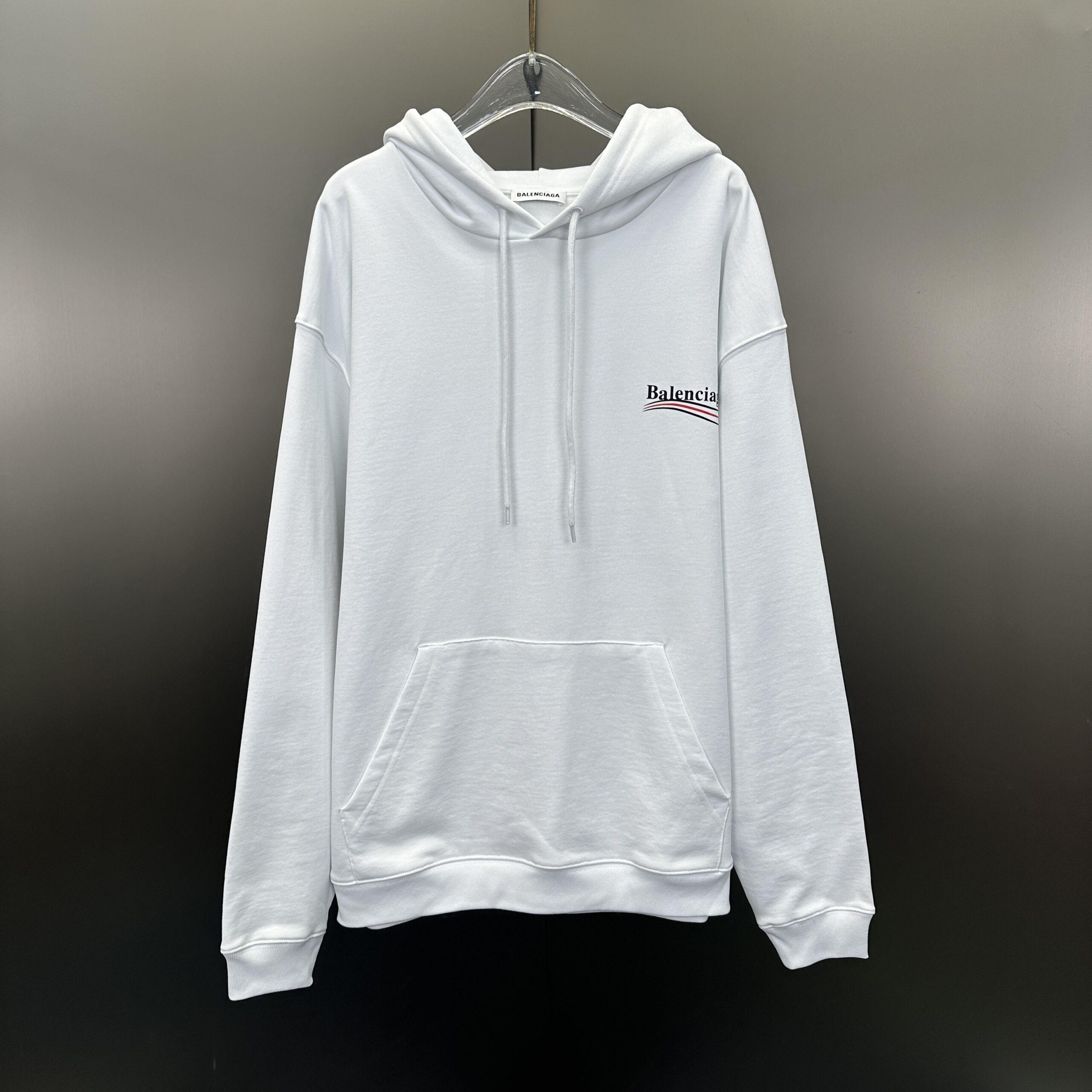 746b416b Balenciaga Political Campaign Hoodie White - Image 1