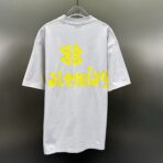 Balenciaga New Tape Type T-shirt Medium Fit in White - Image 8