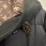 Louis Vuitton Hooded Quilted Ripstop Jacket Black - Image 10