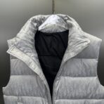 Dior Jacquard Oblique Gilet Silver - Image 3