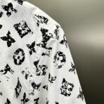 Louis Vuitton Graphic Monogram Shirt in a black and white colorway. - Image 12