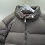 Moncler Solayan Short Down Jacket Brown - Image 11