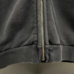 Balenciaga BB Paris Icon medium fit hoodie in black with a washed-out effect - Image 4