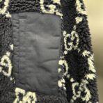 Gucci Jumbo GG High-Pile Fleece Jacket Navy - Image 12