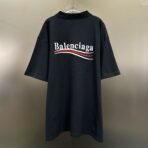 Balenciaga logo-embroidered Polo Shirt | Black - Image 4