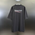 Balenciaga Political Campaign large-fit T-shirt in black cotton. - Image 5