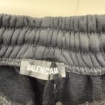 Balenciaga Political Campaign cotton-jersey shorts in black - Image 6