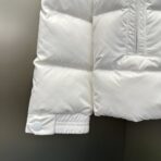 Moncler Solayan Short Down Jacket White - Image 11
