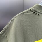 Balenciaga New Tape Type T-shirt Medium Fit in Haki - Image 13