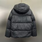 Prada Re-Nylon Hooded Down Jacket Black - Image 3