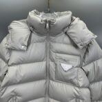 Prada Puffer Jacket White - Image 5