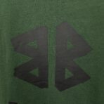 Balenciaga New Tape Type T-shirt Medium Fit in Green - Image 8
