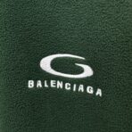Balenciaga Loop Sports Icon zip-up jacket Green - Image 7