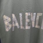 Balenciaga New Tape Type T-shirt Medium Fit in Haki - Image 7