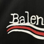 Balenciaga Political Campaign short sleeve T-shirt in Black - Image 6