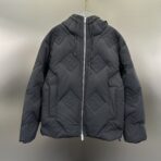 Fendi Puffer Jacket All-Over Embossed FF Logo Pattern