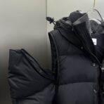 Burberry Detachable Sleeve Puffer Jacket & Vest Black - Image 13