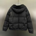 Louis Vuitton Hooded Quilted Ripstop Jacket Black - Image 3