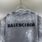 Balenciaga faded-effect T-shirt | Grey - Image 4
