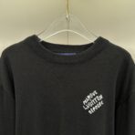 Louis Vuitton pre-owned 2010 logo-intarsia black jumper - Image 6