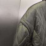 Burberry Quilted Nylon Barn Jacket Olive Green - Image 4