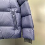Burberry Side Logo Down Jacket Navy - Image 3