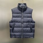 Dior Jacquard Oblique Gilet Navy