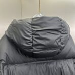 Prada Re-Nylon Hooded Down Jacket Black - Image 4