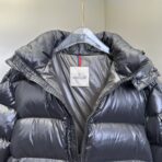 Moncler Maya Padded Shell Jacket Black - Image 4
