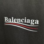 Balenciaga Political Campaign large-fit T-shirt in black cotton. - Image 6