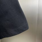 Balenciaga Mirror Logo T-shirt in black cotton jersey. - Image 5