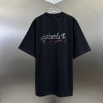 Balenciaga Political Campaign short sleeve T-shirt in Black - Image 8