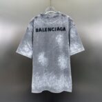 Balenciaga faded-effect T-shirt | Grey - Image 5