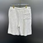 Louis Vuitton Damier French Terry Shorts in pale beige cotton. - Image 4