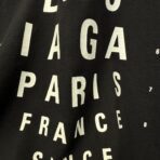 Balenciaga Optical cotton short-sleeved T-shirt Black - Image 6