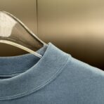 Balenciaga Back T-shirt Medium Fit in Grey Blue - Image 9