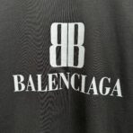 Balenciaga logo-print Cotton T-shirt | Black - Image 7