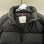 Moncler Solayan Short Down Jacket Black - Image 5