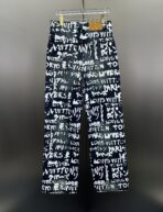 Louis Vuitton denim skate pants with an all-over graphic print - Image 18