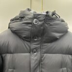 Burberry Logo Detail Hooded Puffer Jacket Black - Image 5